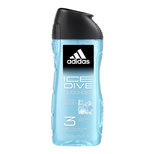 ADIDAS Ice Dive Duschgel 3in1 250ML 3 ADIDAS Ice Dive Duschgel 3in1 250ML