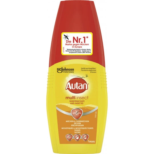 Autan Multi Insect Pumpspray 100ML 3 Autan Multi Insect Pumpspray 100ML