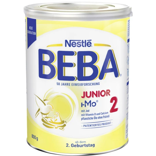 Nestlé® Beba Junior 2 Ab Dem 2. Geburtstag 800G 3 Nestlé® Beba Junior 2 Ab Dem 2. Geburtstag 800G
