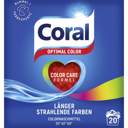 Optimal Color Waschpulver 1,4KG 20WL 3 Optimal Color Waschpulver 1,4KG 20WL