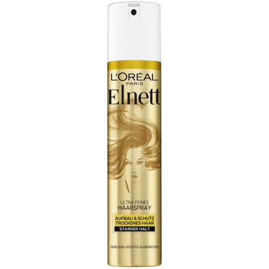 L'Oreal Elnett Haarspray Aufbau & Schutz Trockenes Haar Starker Halt 250ML 3 L'Oreal Elnett Haarspray Aufbau & Schutz Trockenes Haar Starker Halt 250ML