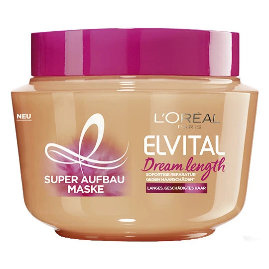 L'Oreal Elvital Dream Length Super Aufbau Maske 300ML 3 L'Oreal Elvital Dream Length Super Aufbau Maske 300ML