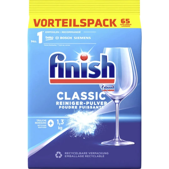 Finish Classic Reiniger Pulver 1,3KG 3 Finish Classic Reiniger Pulver 1,3KG