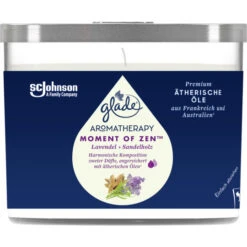 Glade® Aromatherapy Essential Oils Duftkerze Moment Of Zen 260G
