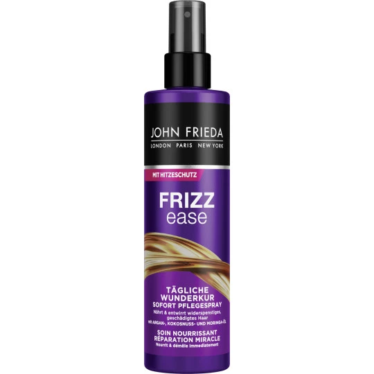 John Frieda Frizz Ease Tägliche Wunderkur Sofort Pflegespray 200ML 3 John Frieda Frizz Ease Tägliche Wunderkur Sofort Pflegespray 200ML