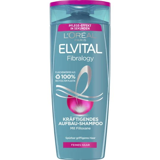 L'Oreal Elvital Fibralogy Kräftigendes Aufbau-Shampoo 300ML 3 L'Oreal Elvital Fibralogy Kräftigendes Aufbau-Shampoo 300ML
