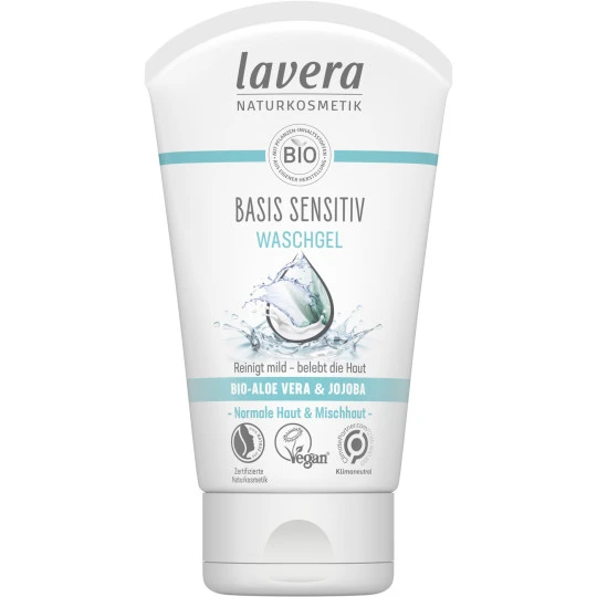 Lavera Naturkosmetik Basis Sensitiv Waschgel 125ML 3 Lavera Naturkosmetik Basis Sensitiv Waschgel 125ML