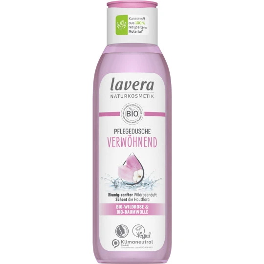 Lavera Naturkosmetik Pflegedusche Verwöhnend 250ML 3 Lavera Naturkosmetik Pflegedusche Verwöhnend 250ML