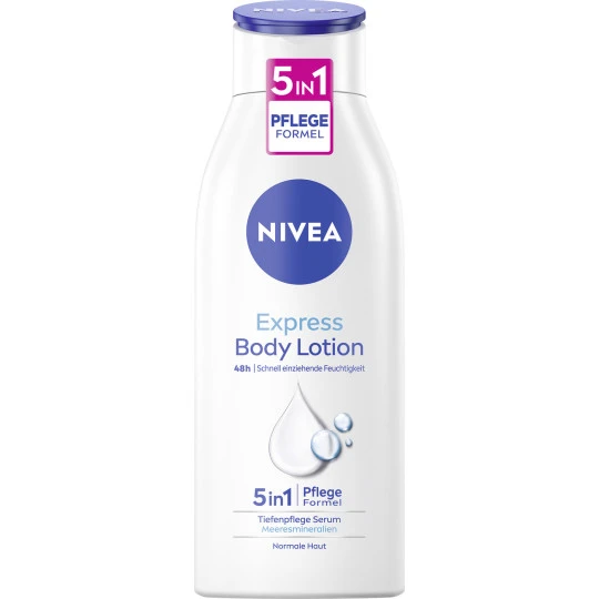 NIVEA Express Body Lotion Tiefenpflege Serum 48h 400ML 3 NIVEA Express Body Lotion Tiefenpflege Serum 48h 400ML