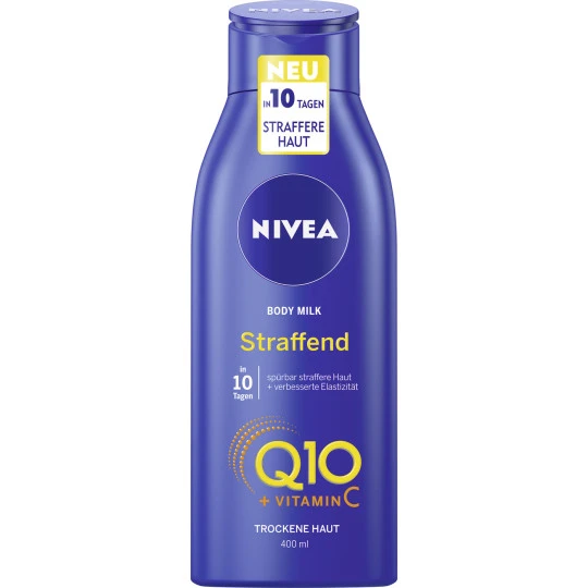 NIVEA Hautstraffende Body Milk Q10 Energy 400ML 3 NIVEA Hautstraffende Body Milk Q10 Energy 400ML