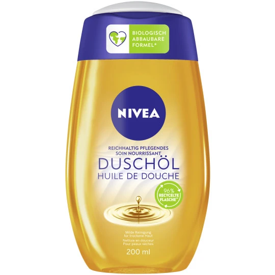 NIVEA Pflegeduschöl Natural 200ML 3 NIVEA Pflegeduschöl Natural 200ML