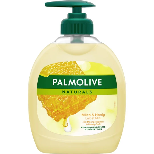 Palmolive® Naturals Flüssigseife Milch & Honig 300ML 3 Palmolive® Naturals Flüssigseife Milch & Honig 300ML