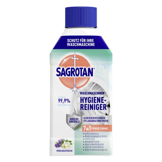 Sagrotan Waschmaschinen Hygienereiniger Frühlingsfrische 250ML 3 Sagrotan Waschmaschinen Hygienereiniger Frühlingsfrische 250ML