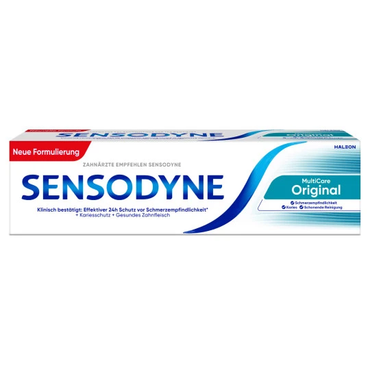 Sensodyne MultiCare Original Zahncreme 75ML 3 Sensodyne MultiCare Original Zahncreme 75ML