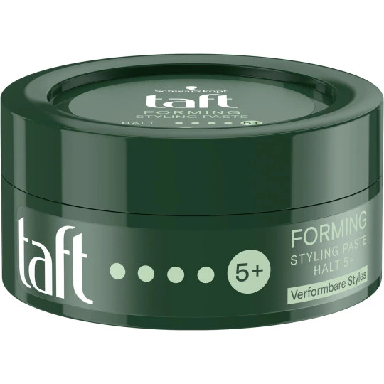 Schwarzkopf Taft Forming Styling Paste Halt 5+ 75ML 3 Schwarzkopf Taft Forming Styling Paste Halt 5+ 75ML