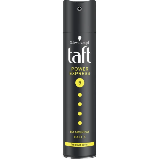 Schwarzkopf Taft Power Express Haarspray Halt 5 250ML 3 Schwarzkopf Taft Power Express Haarspray Halt 5 250ML
