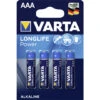 Varta Longlife Power AAA 4ST 2 Varta Longlife Power AAA 4ST -Pflegemittelgeschäft varta longlife power aaa 4st