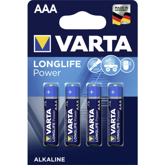 Varta Longlife Power AAA 4ST 3 Varta Longlife Power AAA 4ST