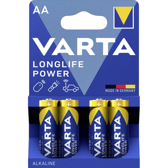 Varta Longlife Power Mignon AA Batterien 4ST 3 Varta Longlife Power Mignon AA Batterien 4ST